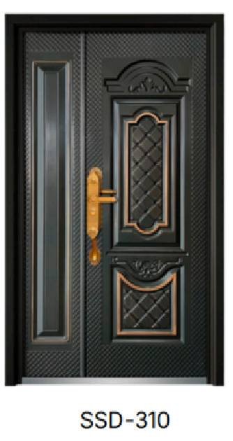 Copper Steel Door