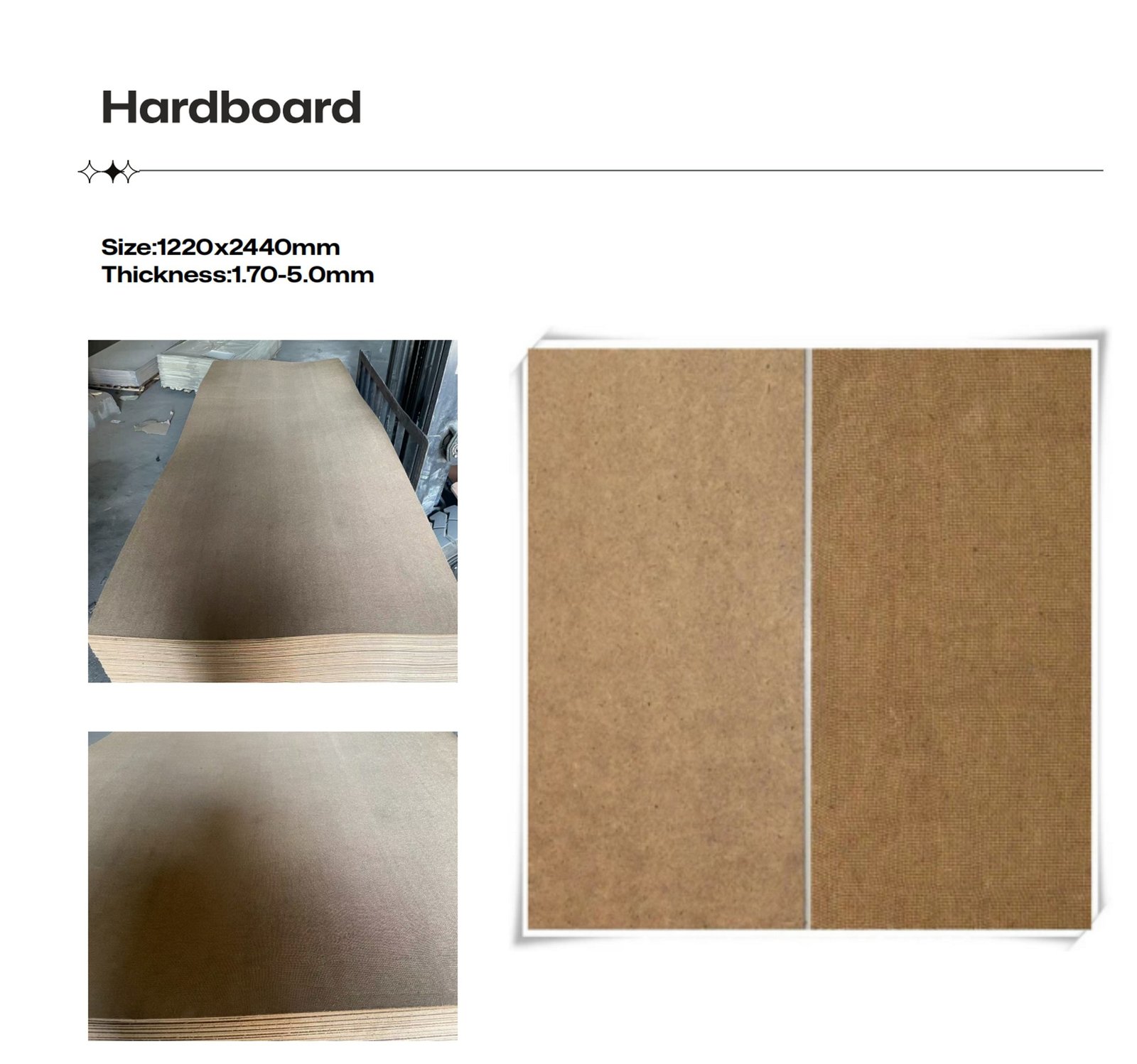 Hardboard